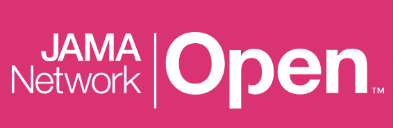 Pink background with white text that reads, "JAMA Network Open"