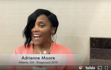 Image of Adrienne Telling her Story: Receiving the Diagnosis